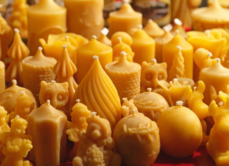 jak zrobić świece z wosku pszczelego