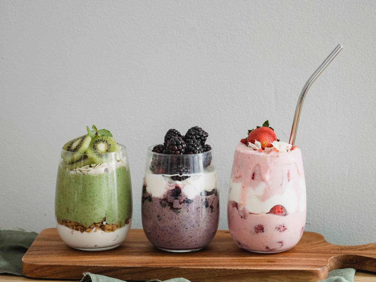 Inspiracja podania miodowego shake’a proteinowego