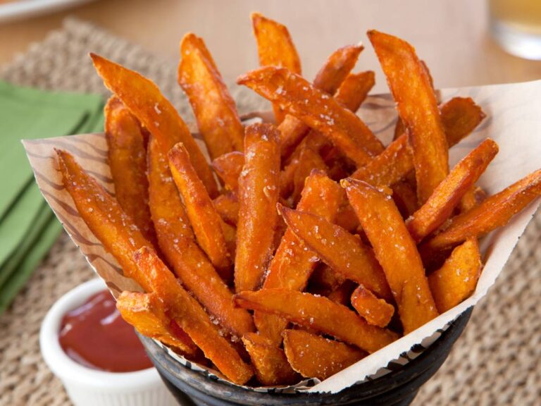 Ciekawa propozycja podania miodowych batatów